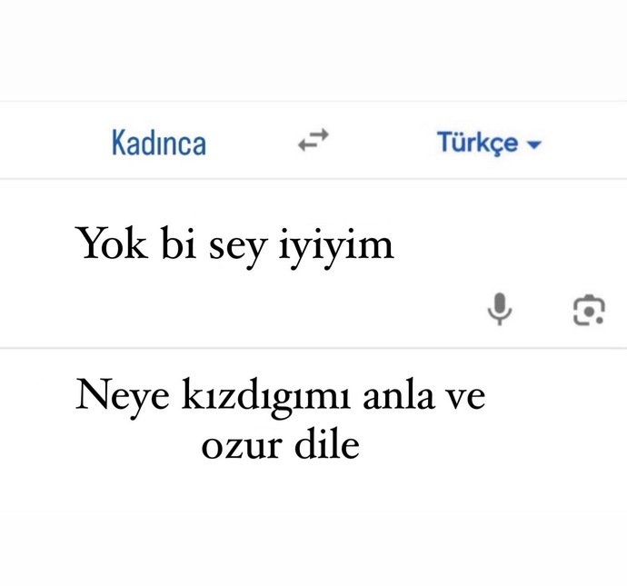 Kadıncadan bir söz paylaşır mısınız?
