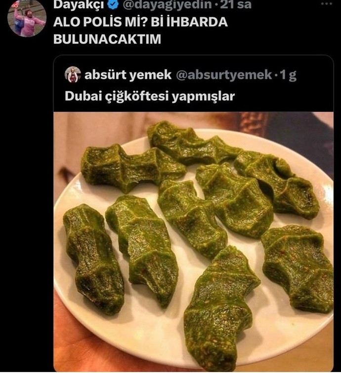 Çok suyu çıktı bu işin çünkü bu bildiğimiz Antep köftesi kdmkdk