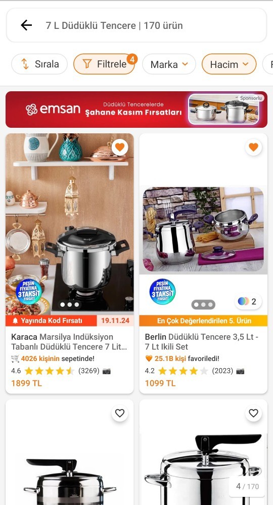 Karacanın Bu düdüklü tenceresi her sayfada en çok satan alıp memnun kalan var mi?