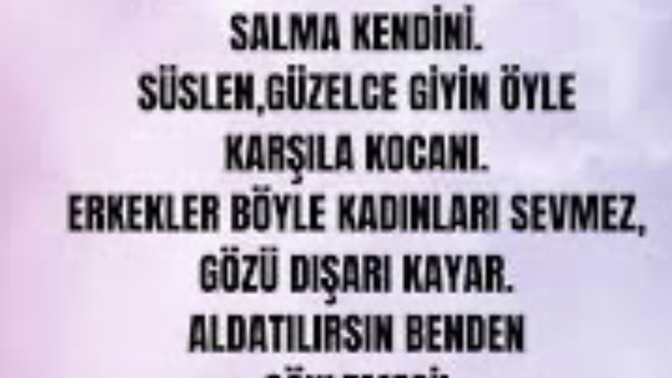 Evlendikten sonra kadınlar kendini salıyor mu?