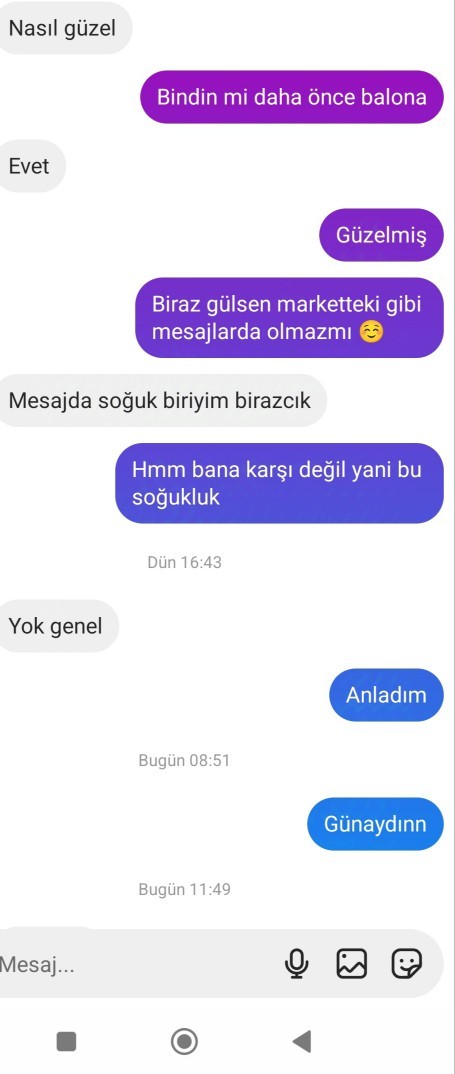 Yeni tanıştığım kız ilk başta sıcak sonra soğuk yapmaya başladı ne yapmalıyım sizce?