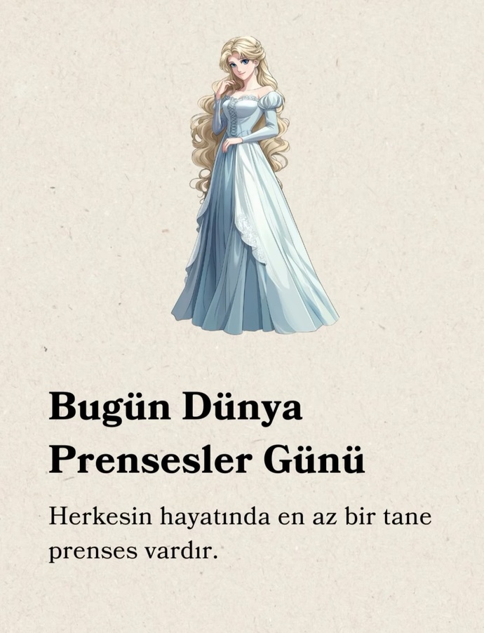 Ben baba evinde prensesmişim 😄😄