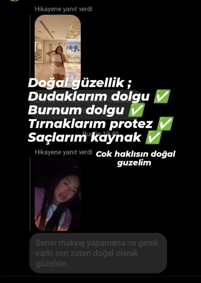 Bu şekilde rezil eden kıza ne yazılır?