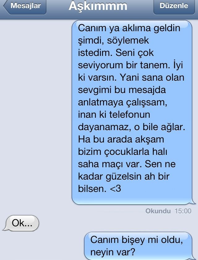 Kızlar neden OK kelimesinden haz almazlar?