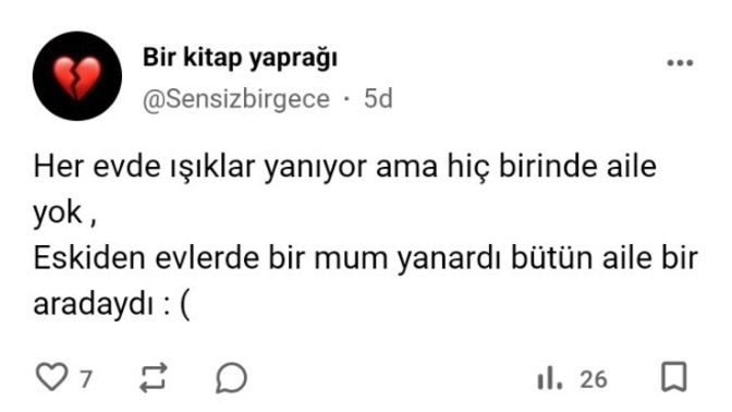 Anlamlı bir söz paylaşır mısın?