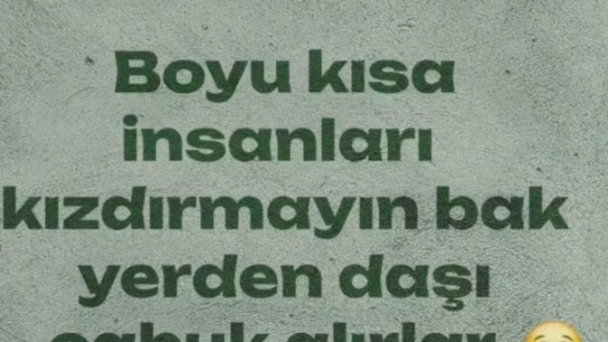 Boyunuz kaç 🤣 memnun musunuz?