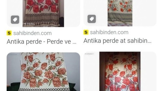 Eski perdeler, duvar halıları 500 bin, 800 binden alıcı buluyor. Kaldı mı böyle perdeleriniz?