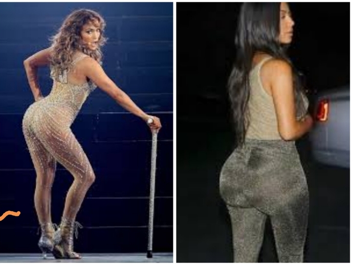 Kim Kardashian kalçası mı, Jennifer Lopez kalçası mı daha estetik?