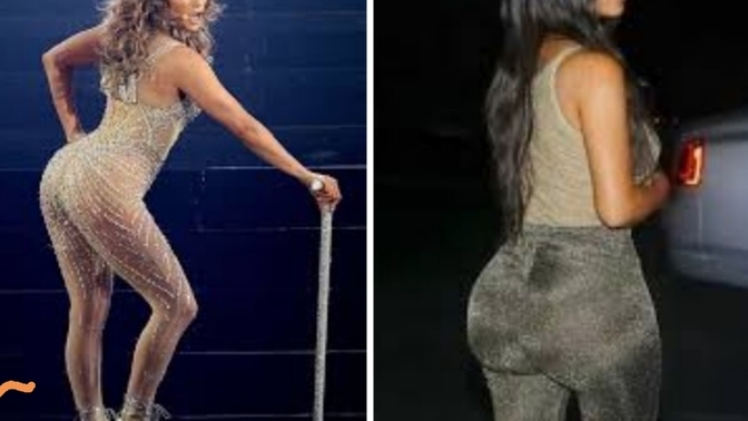 Kim Kardashian kalçası mı, Jennifer Lopez kalçası mı daha estetik?