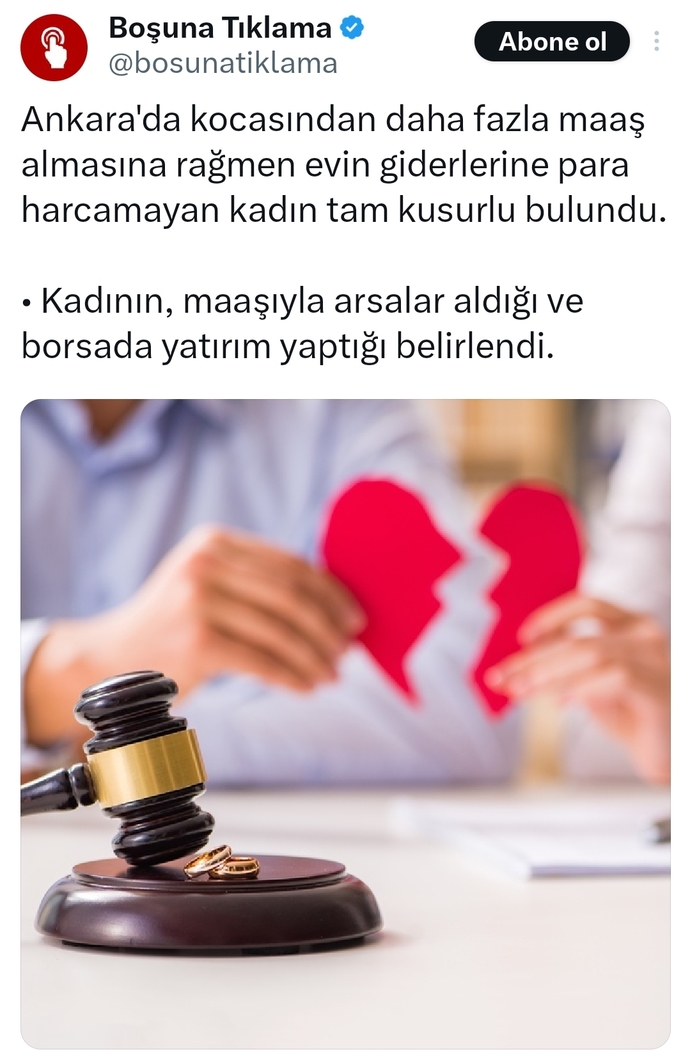 Kadının maaşı kendine midir?