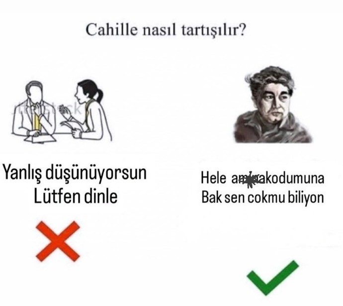 Cahil insanlarla nasıl başa çıkıyorsun?