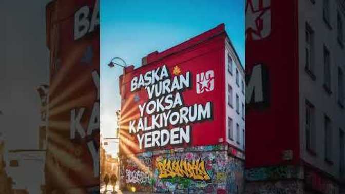 Sevdiğiniz Bir Duvar Yazısı Veya Kamyon Arkası sözü var mı?