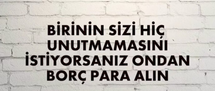 Unutulmak hiç güzel değildir. Siz unutulmamak için ne yapardınız?