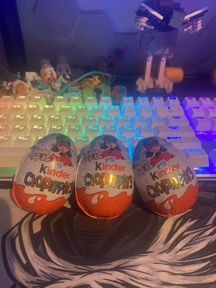 Üç adet “Kinder” yiyen erkekten olur mu?
