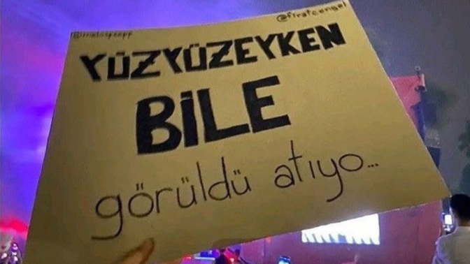 Sevgilinden görüldü yedikten sonra tekrar yazar mısın?
