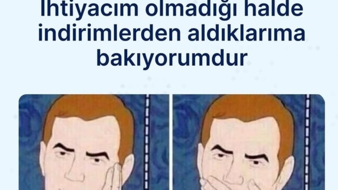 İndirimden ihtiyacınız olmadığı halde bir şeyler alıyor musunuz?