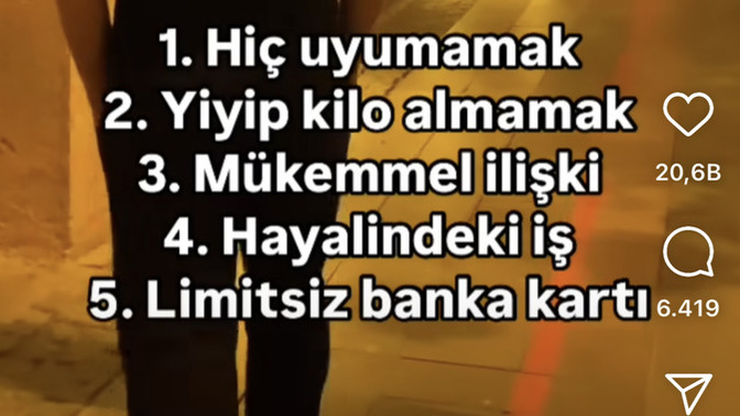 Sadece iki tane seçme hakkın var, hangisini seçerdin?