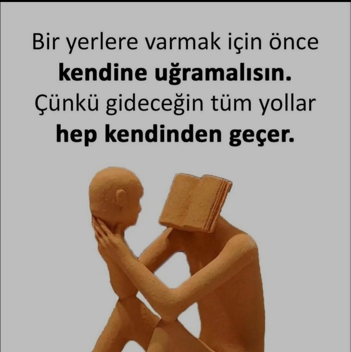 Kendinizden haberiniz var mı?