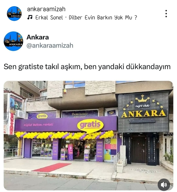 Bizi gratise bırakıp kendi pavyona giden erkodan olur mu?