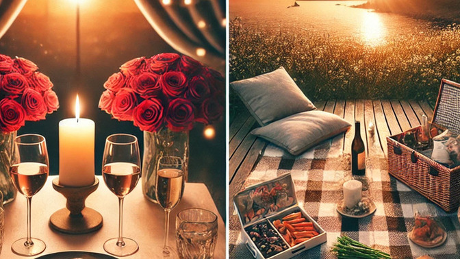 Hangisi daha romantik: Şehir ışıklarının altında bir akşam yemeği mi, yoksa kumsalda gün batımı mı?