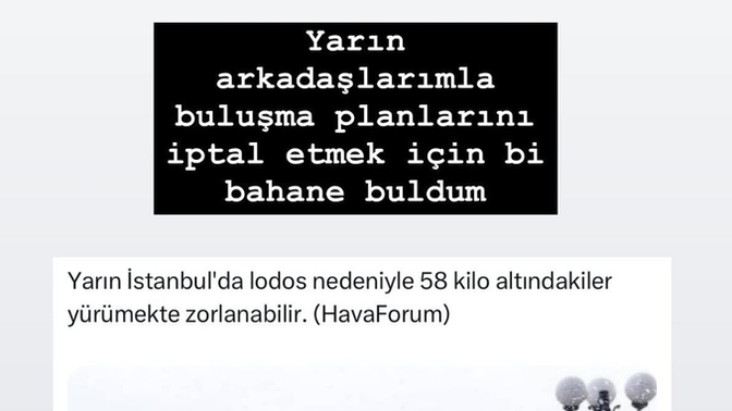 Rüzgarlı havalarda dışarı çıkabiliyor musunuz?