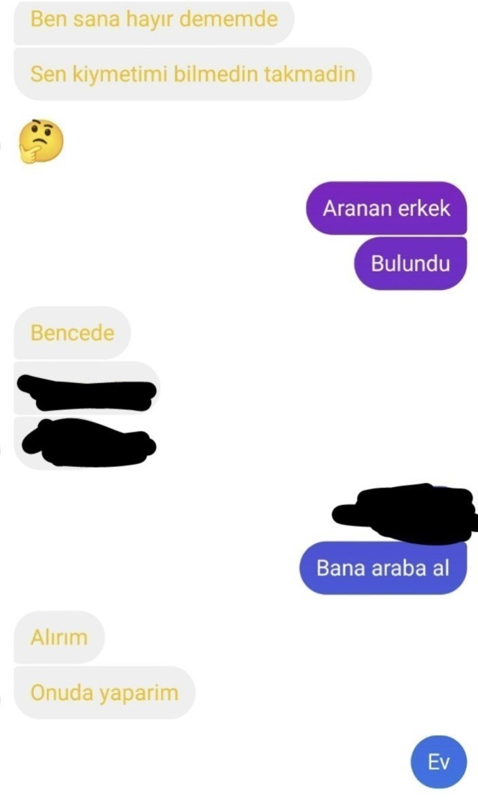 Kızlar ben buldum?