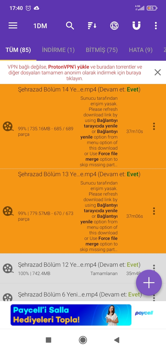 1DM kullanan var mı yardımcı olabilir mi?