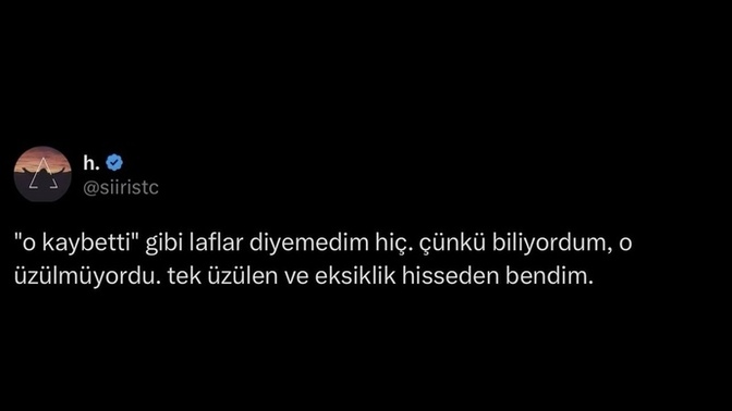 Hayatınızdan çıkan insanlar için “o kaybetti” diyebiliyor musunuz?
