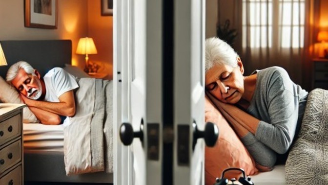 45 yaşından sonra çiftler neden birlikte uyumazlar?