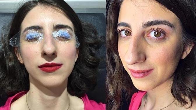 Evde hiç kirpik lifting yaptınız mı?