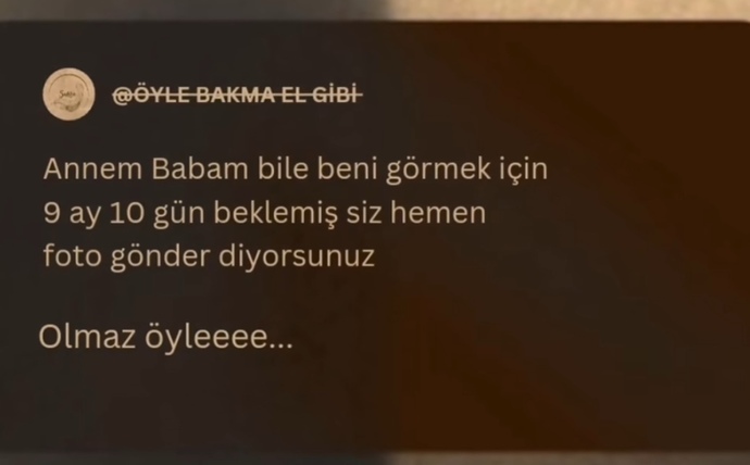 Foto isteme huyunuz var mı?