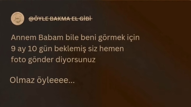Foto isteme huyunuz var mı?