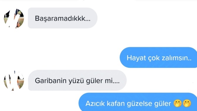 Eski flörtum başaramadık diye mesaj atmış, sizce pişman olmuşmudur?🤭🤭🤭?