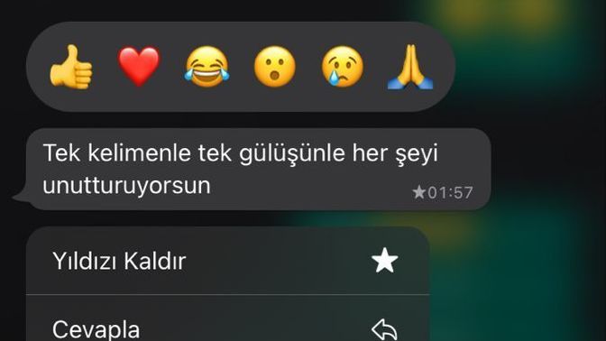 Yazmasını beklediğiniz biri var mıı?