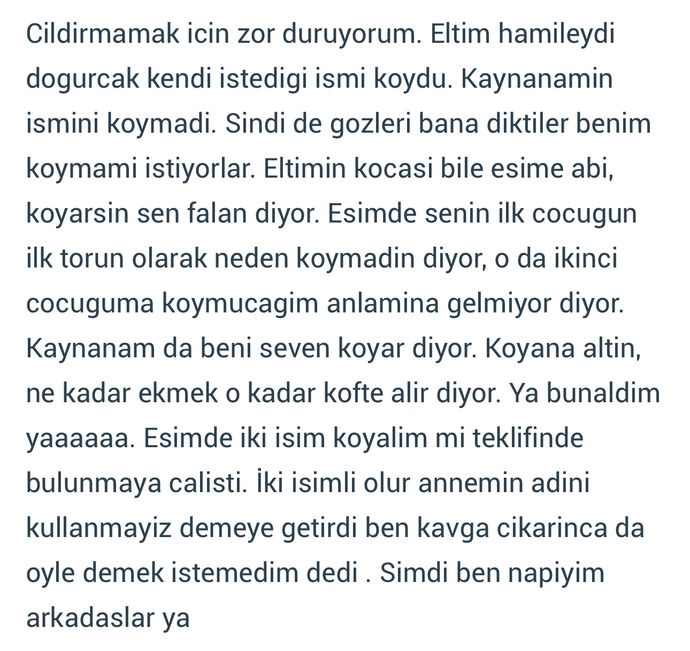 Nedir bebeklere kaynana ismi koyma takintisi?