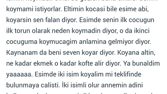 Nedir bebeklere kaynana ismi koyma takintisi?