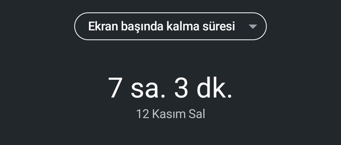 Ekran süreniz ne kadar?