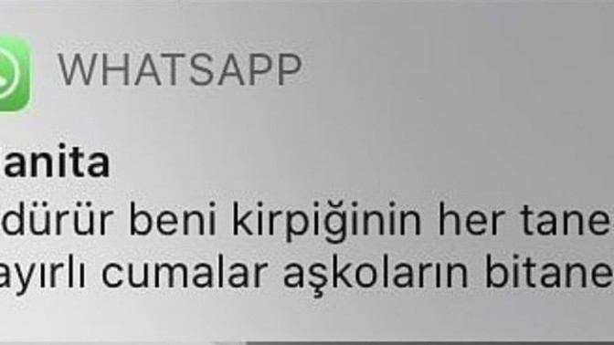 Cuma mesajı atan sevgiliniz var mı?