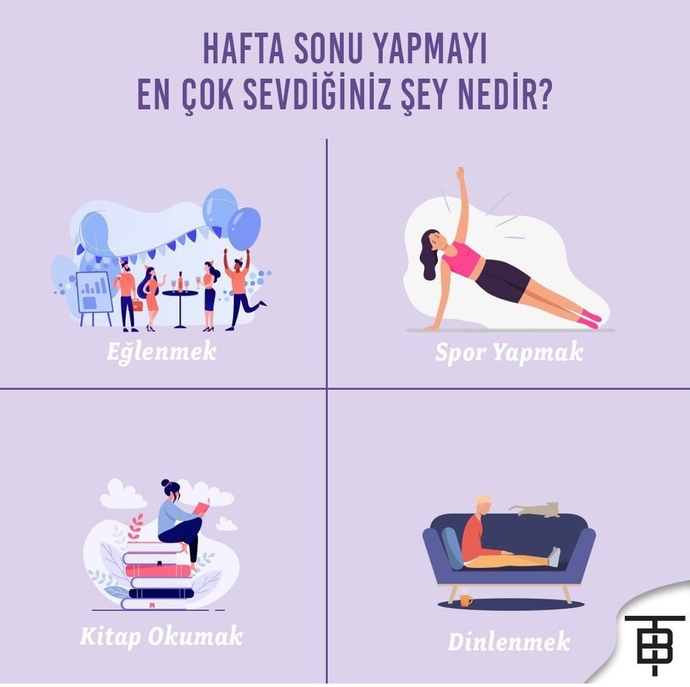 Hafta sonuna yönelik planlarınız nelerdir?