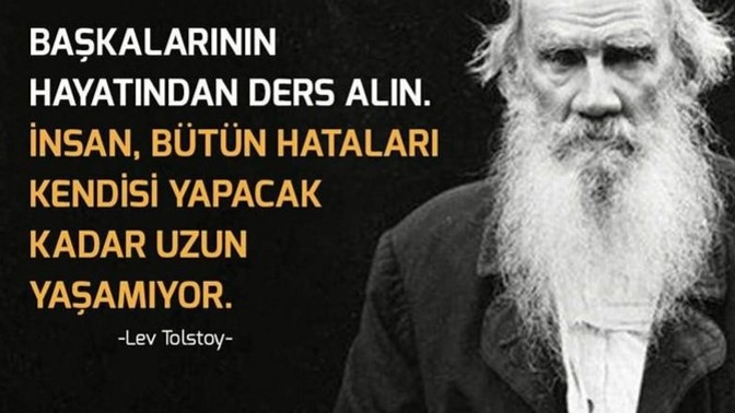 Başkalarının hatalarından ders çıkarır mısın?