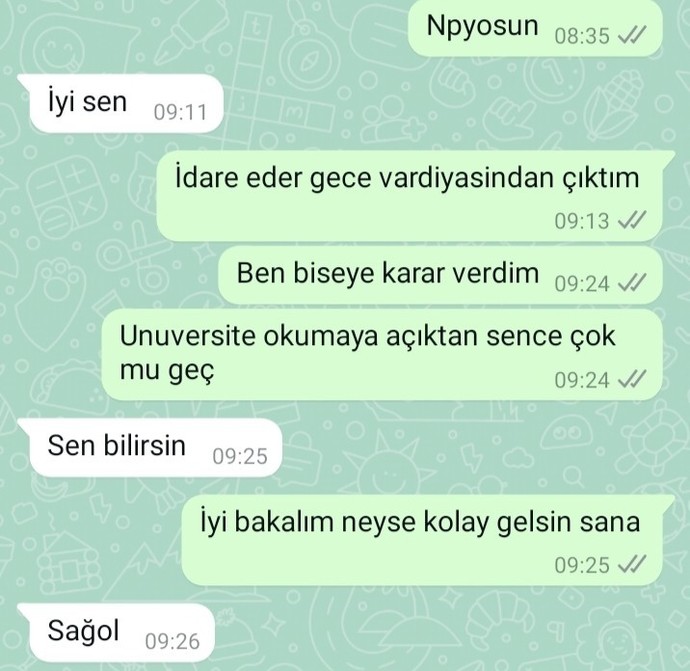 Soğuk mu davranıyor bana mı öyle geliyor?