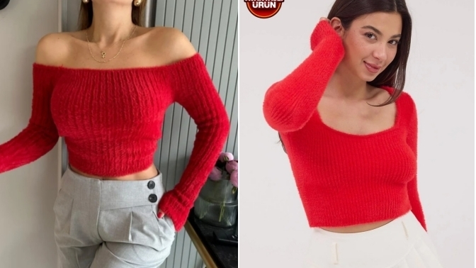 Hangi kırmızı kazağı alayım?