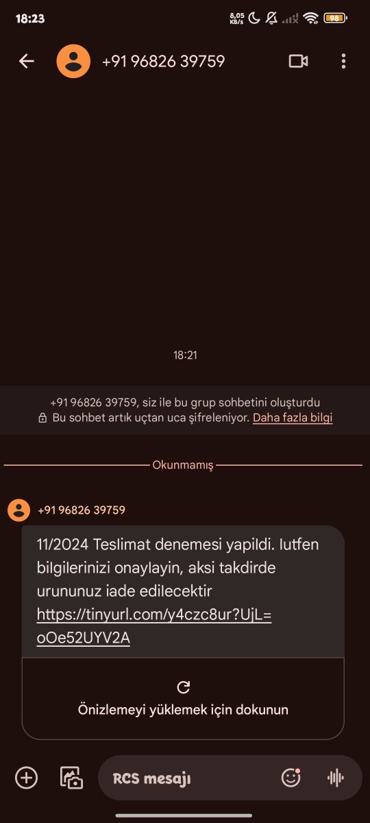 Bu tür mesajlara itibar ediyor musunuz?