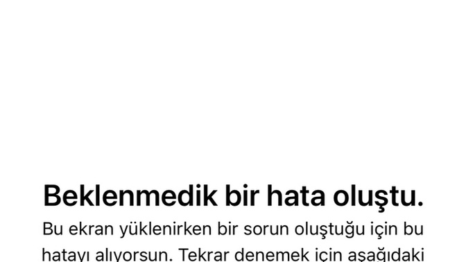 Instagram’da hesap durumu kısmına girdiğimde beklenmedik bir hata oluştu diyor? Sebebi ne olabilir, nasıl düzeltebilirim?