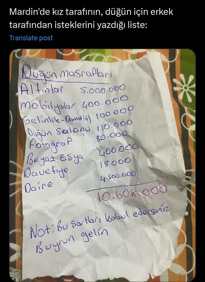 Kızların bunları istemeye hakkı var mı?