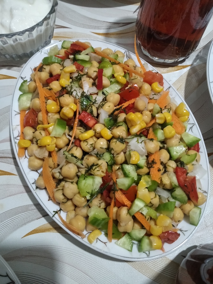 Nohut salatası sever misiniz?