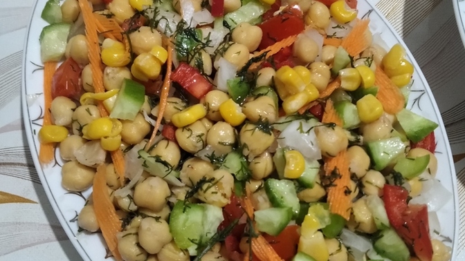 Nohut salatası sever misiniz?