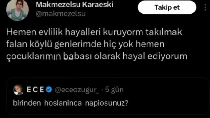 Birinden hoşlanınca ne yapıyorsunuz?