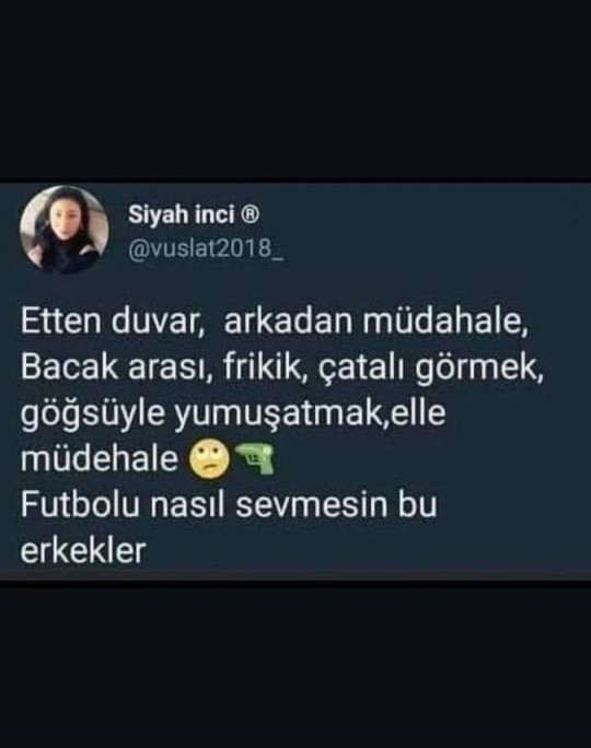 Futbol konusunda haklı mı sizce?