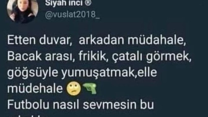 Futbol konusunda haklı mı sizce?
